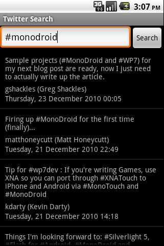 Android app